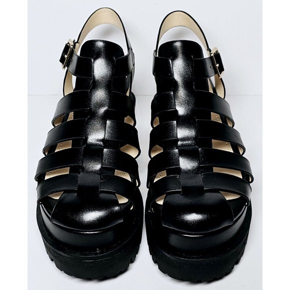 PRIMADONNA COLLECTION WOMEN SANDAL PLATFORM STRAPS EURO SIZE BLACK 00134 ECP - Picture 5 of 12